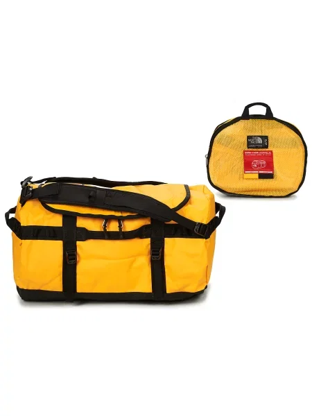 Cestovní taška The North Face Base Camp Duffel S 50 l summit gold/black/npf žlutá