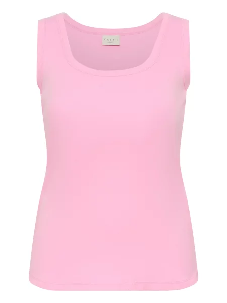 KAFFE CURVE Top KCcarina deschis roz