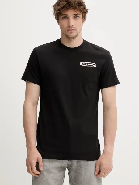 Kratka majica G-Star Raw črna
