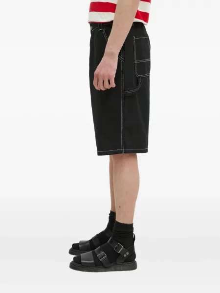 Pantaloni scurți din denim Icecream negru
