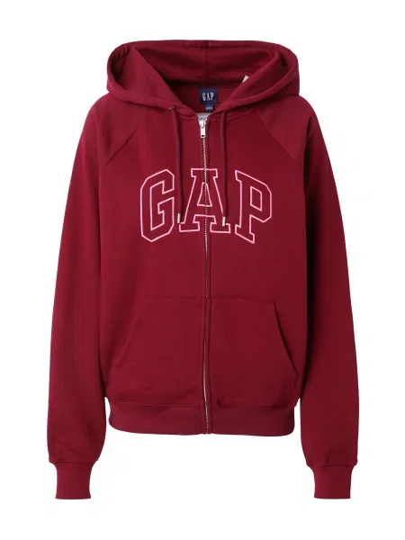 Hanorac cu glugă Gap retro roșu