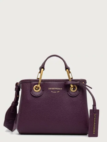 Emporio Armani Geantă Vișiniu violet