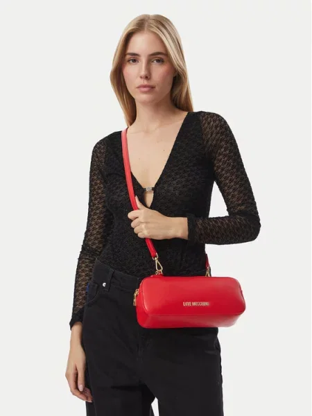 Τσάντα LOVE MOSCHINO κόκκινο