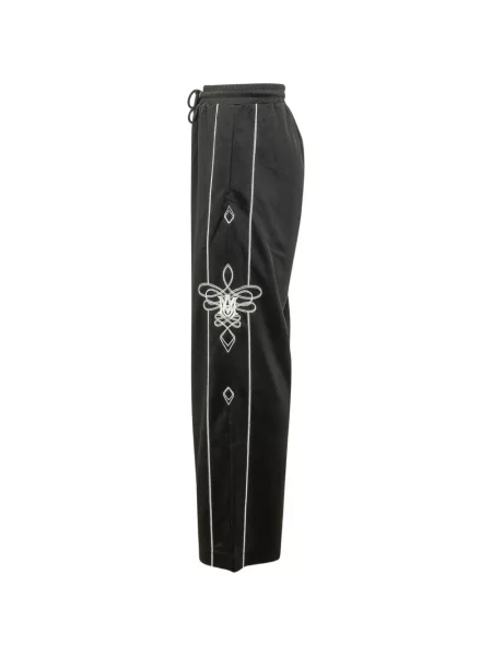 Pantaloni Amiri cu broderie alergare negru