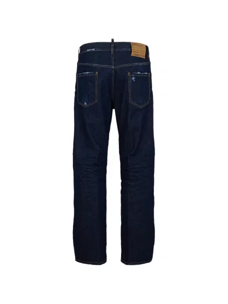 Blugi Dsquared2 zdrențuiți albastru