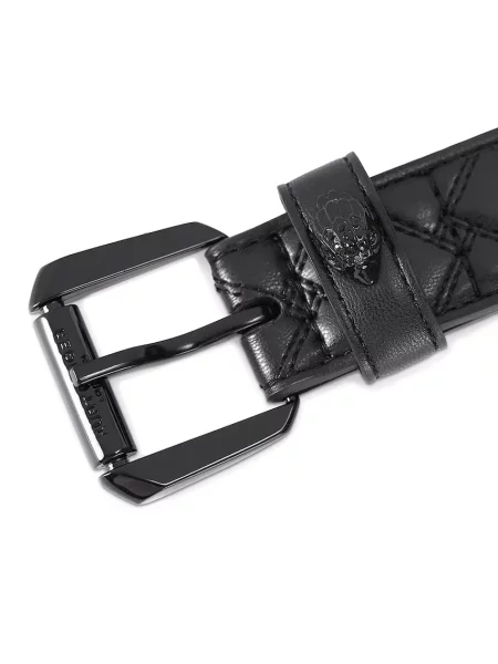 Kurt Geiger London curea de piele Kensington negru