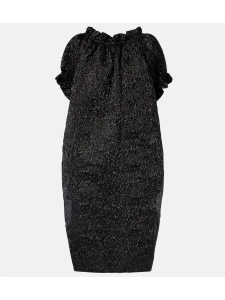 Rochie midi Simone Rocha până la genunchi de costum negru