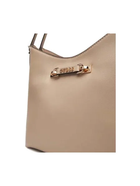 Geanta hobo Guess bej