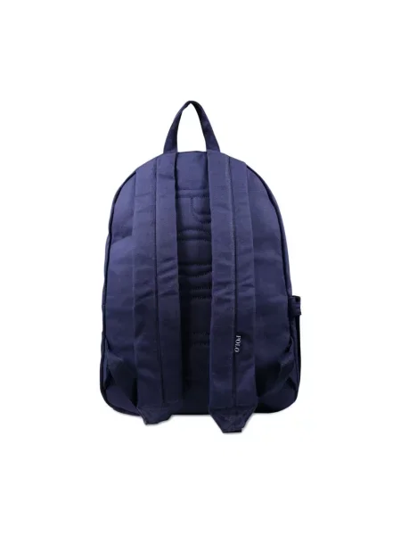 Torba Polo Ralph Lauren płócienna niebieska