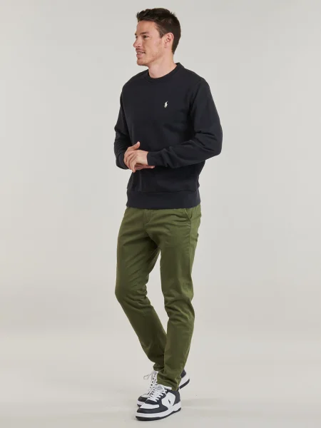 Geacă Polo Ralph Lauren din material terry negru
