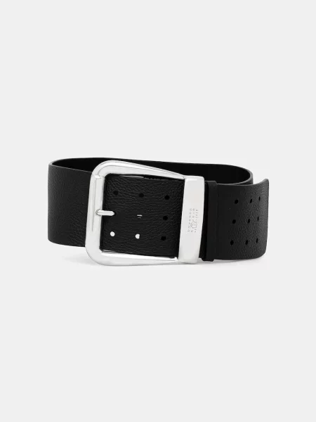 Maison Margiela de piele negru