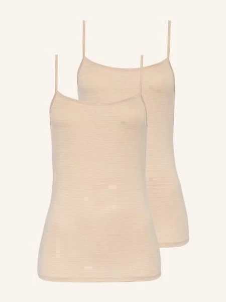 Schiesser Topy Modal Essentials V Balení béžová/ krémová béžový