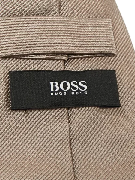 Cravată Boss de mătase cu legături