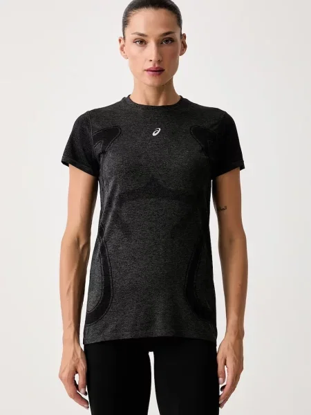 Asics tricou de antrenament pentru femei ROAD SEAMLESS SS TOP gri