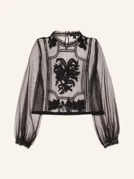 AllSaints bluzka CESCA czarna