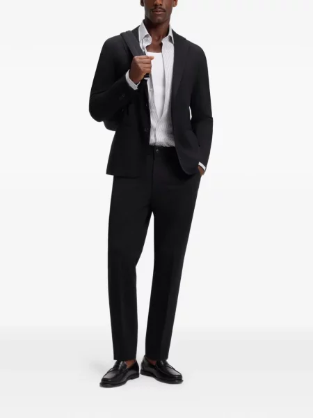 Sacou Boss cu rever negru