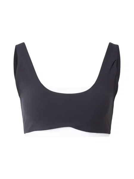 Abercrombie & Fitch Sutien sport negru alb
