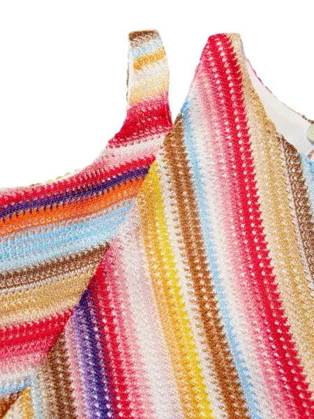 Sukienka dziecięca Missoni czerwona
