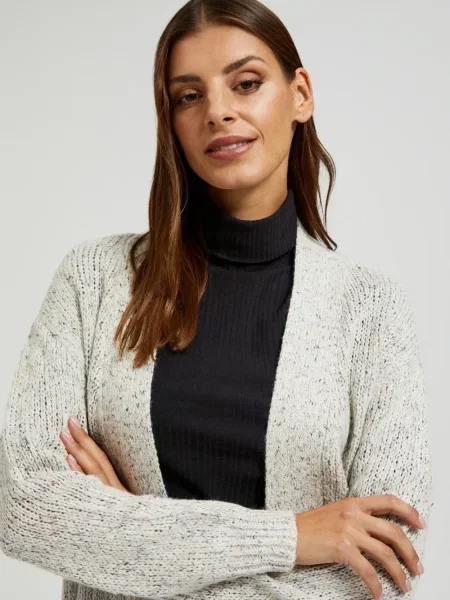 Cardigan Marisse alb