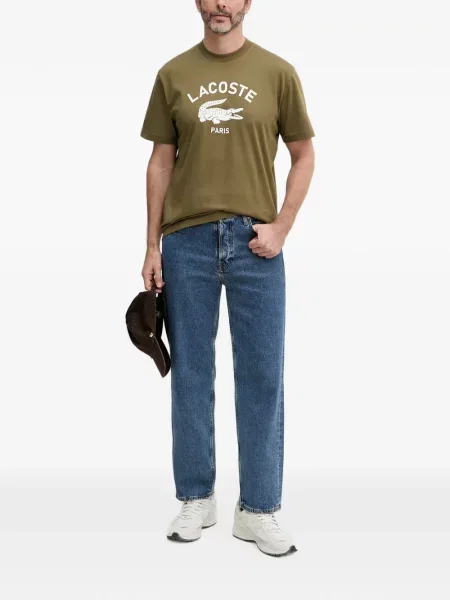 Tricou Lacoste cu imagine verde