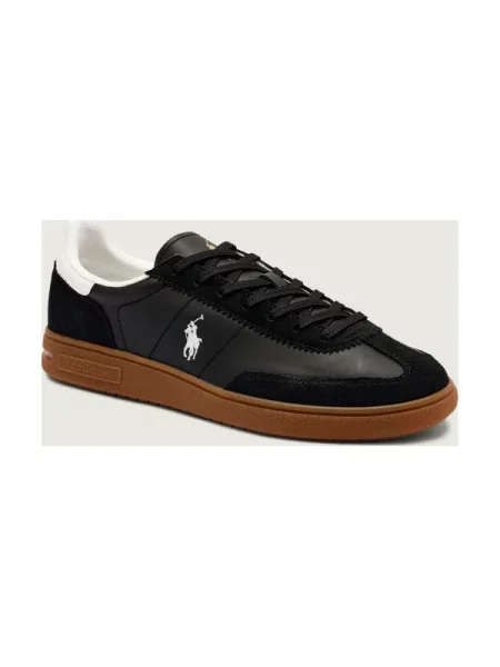 POLO RALPH LAUREN De piele sneakers negru