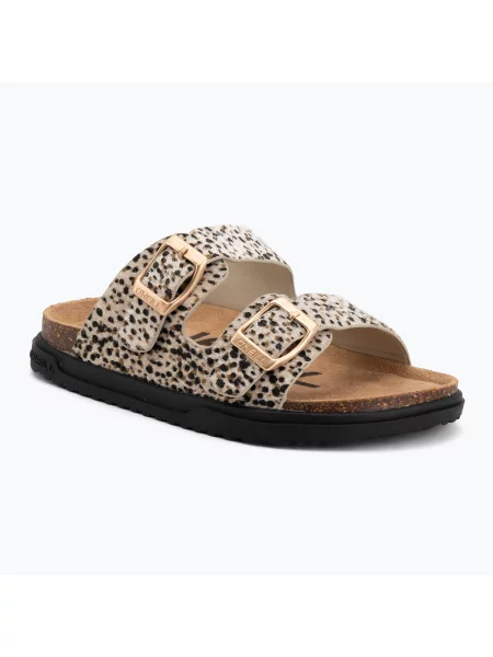 Gyerek papucsok O'Neill Haleiwa Low leopard. Méret: 31 EU bézs