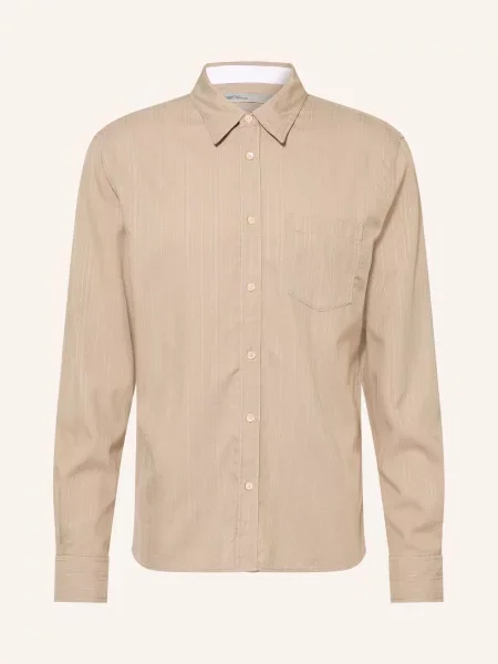 Allsaints Košile Duke Regular Fit hnědá