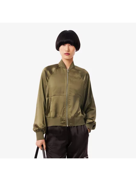 Lacoste бомбер зелений