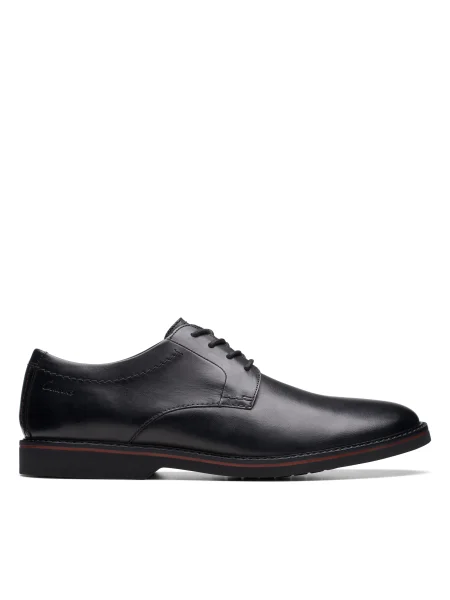 CLARKS Pantofi cu șireturi negru