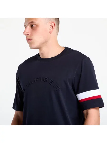 Тениска Tommy Hilfiger Rwb Insert Tee Desert Sky S