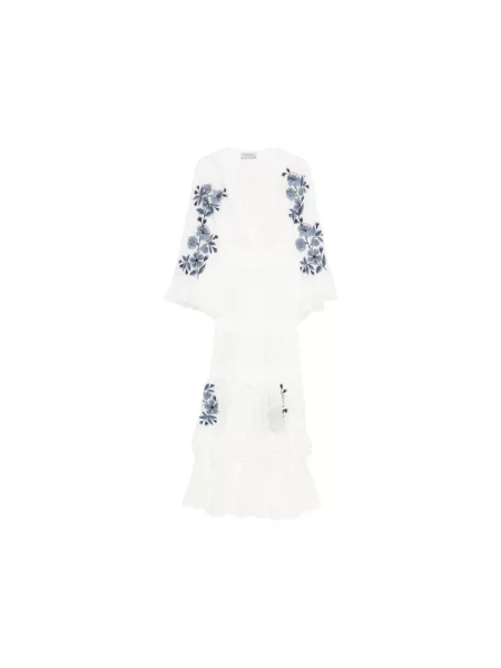 Maksi sukienka maxi Ermanno Scervino biała