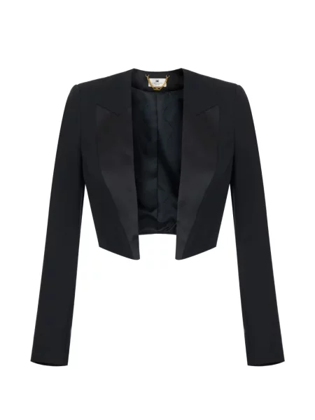 Geacă Elisabetta Franchi negru