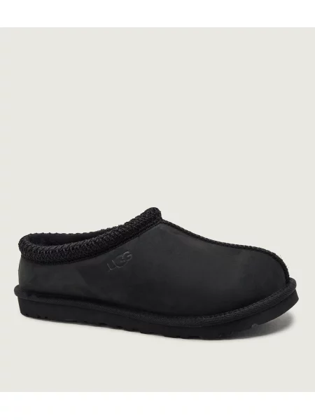 UGG Căptușite de piele mules încălțăminte M Tasman II Nubuck cu adaos de lână negru