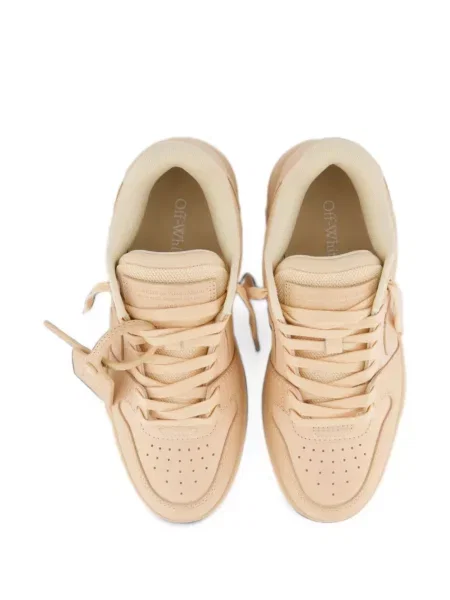 Sneakerși Off-white business alb