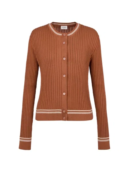 Cardigan Tod's tricotate maro