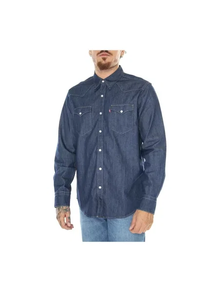 Levi's® Koszula Jeansowa Barstow Standard Fit blau niebieska
