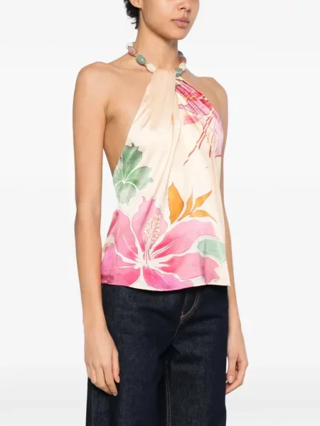 Top Retrofete cu model floral