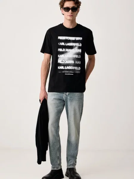 Зауженные джинсы Karl Lagerfeld Jeans