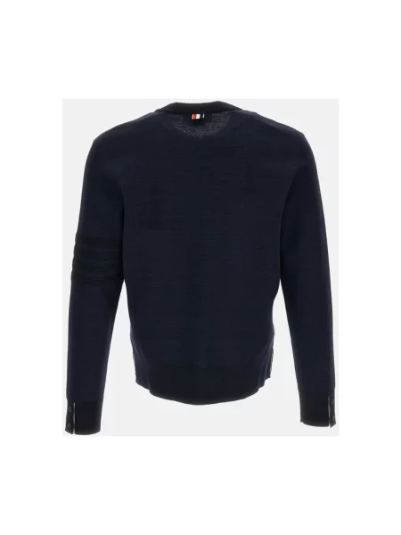 Sweter Thom Browne niebieski