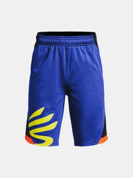 Pantaloni copii Under Armour albastru