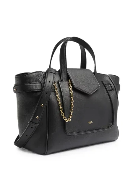 Geantă shopper Lancel din piele negru