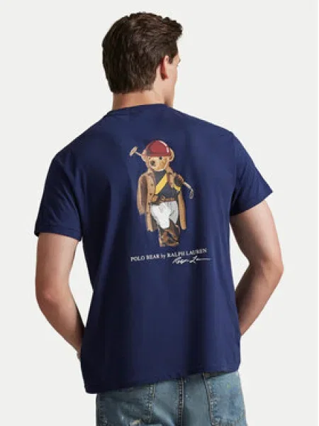 Polo Ralph Lauren Tričko Tmavomodrá biela