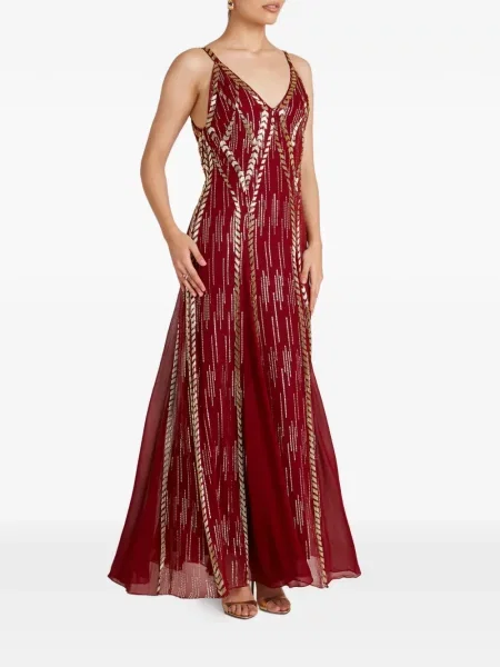 Rochie maxi Temperley London roșu