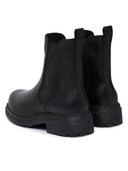 Sneakers Clarks Top Black Leather EUR 38 crna