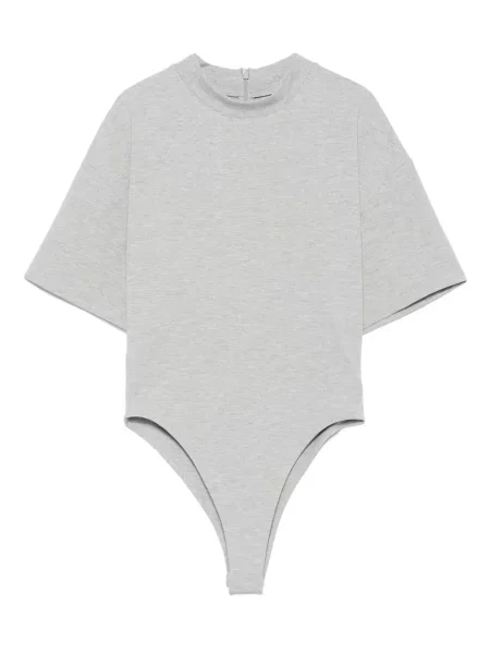 Krótki body David Koma szary