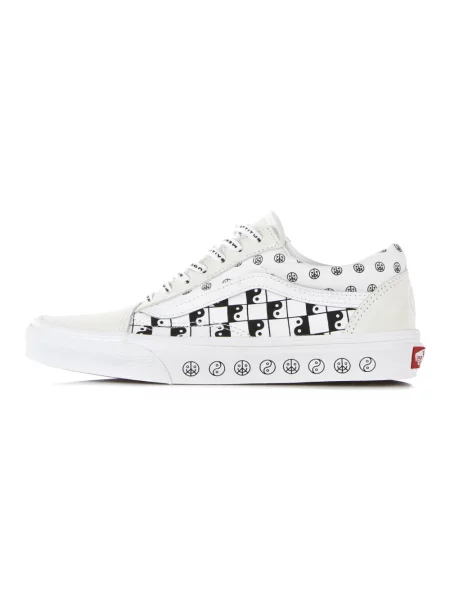 Sneakersy Vans klasyczne białe