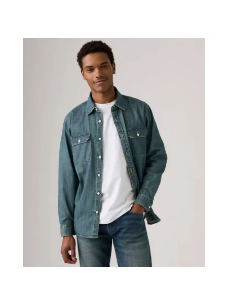 Kurtka jeansowa Levi's niebieska