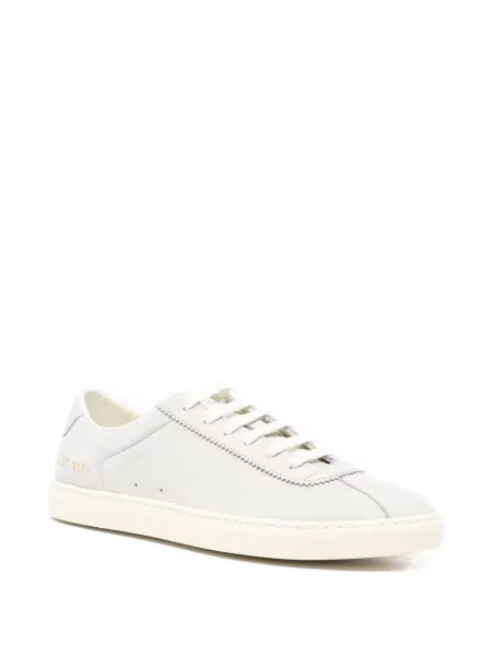 Fűzős csipkés sneaker Common Projects szürke