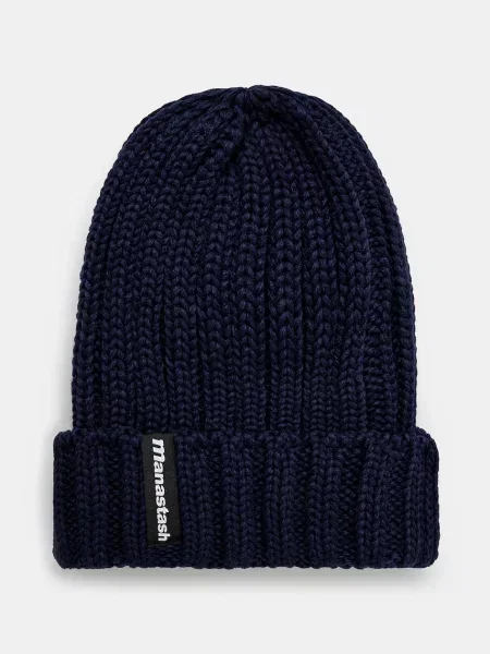 Manastash Σκούφος Logo Beanie Ii μπλε