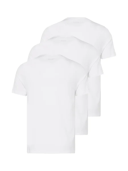 BOSS Orange Tricou Classic murdar alb